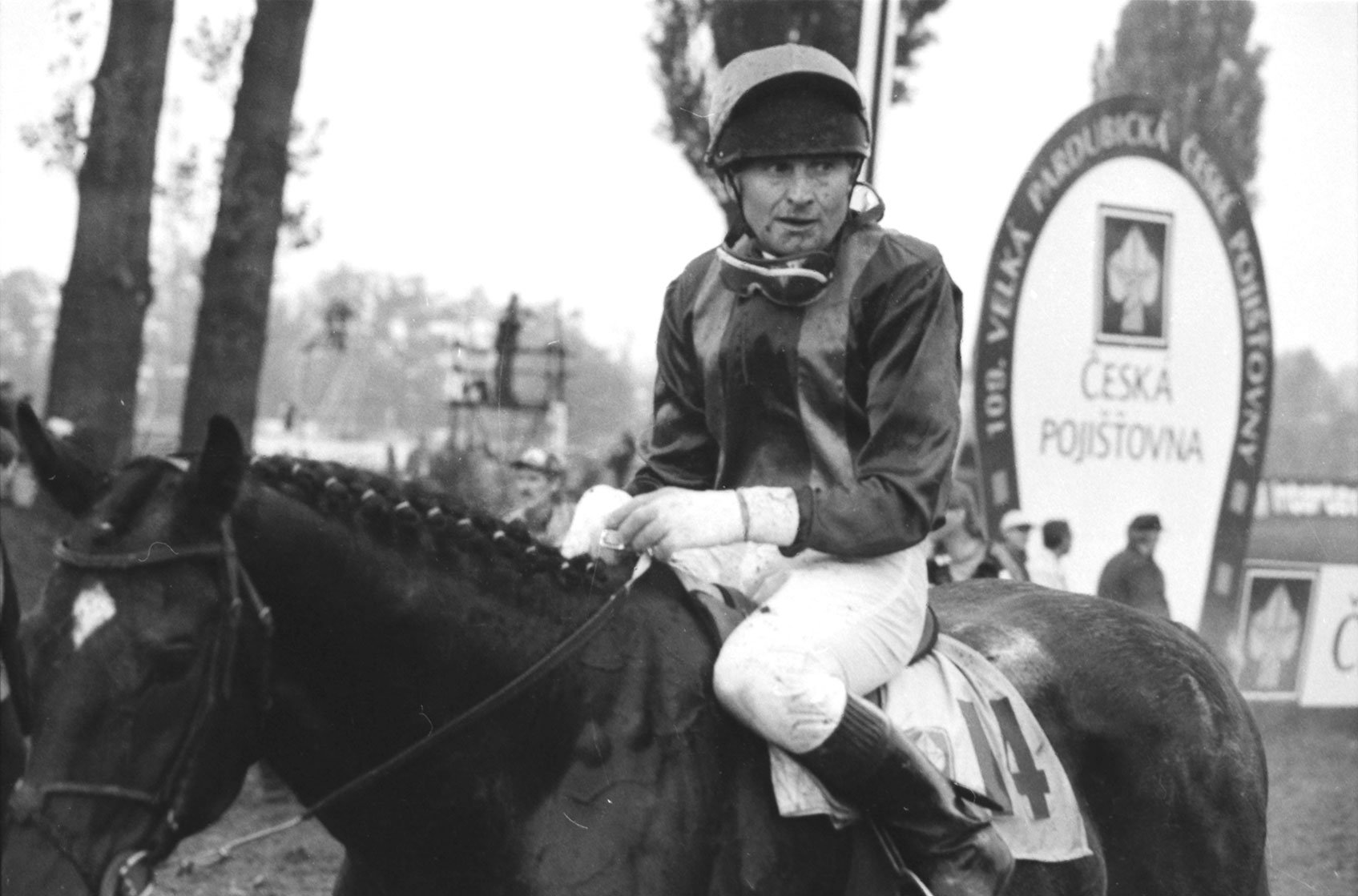 Josef Váňa v sedle Železníka, 1989, foto Evžen Báchor