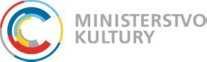 logo Ministerstva kultury ČR